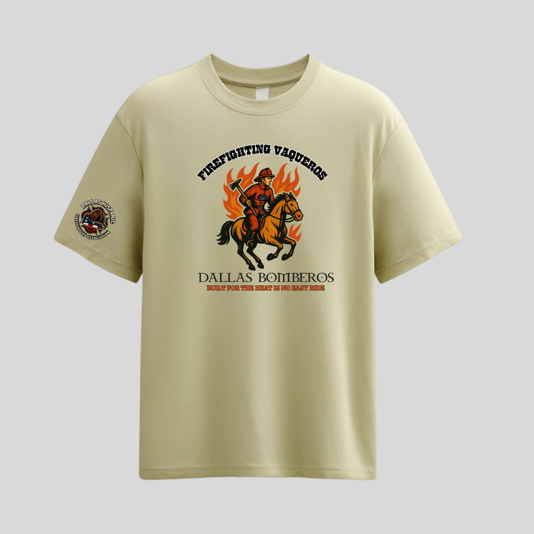 Cowboy firefighter t-Shirt Design #2