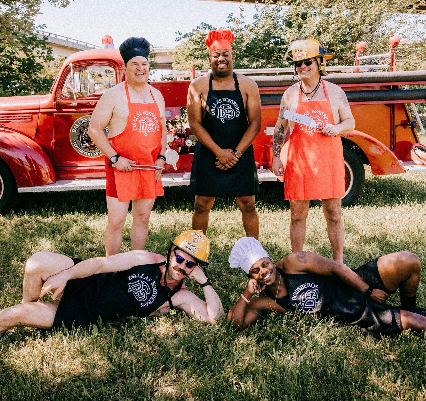 DFD Apron (Red )