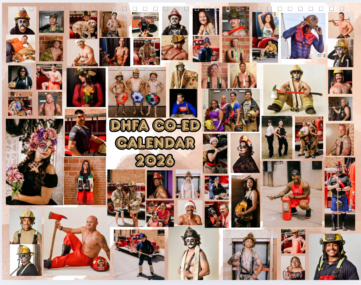 2026 DHFA Calendar Fundraiser - 12 Month Co-Ed Edition (ON SALE)