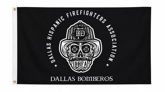4 x 6 Dallas Bomberos Flag