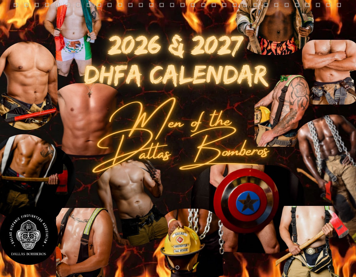 2026 DHFA Calendar Fundraiser 24-Month Male Edition( ON SALE)