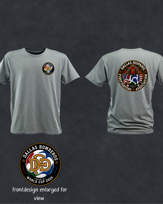 Soccer shirt themed t shirt (Charcoal Grey only)